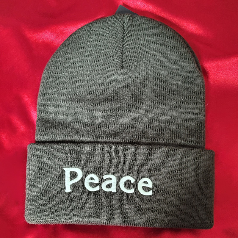 Peace MBRA Glow In Dark Gray Skull Cap - Image 2